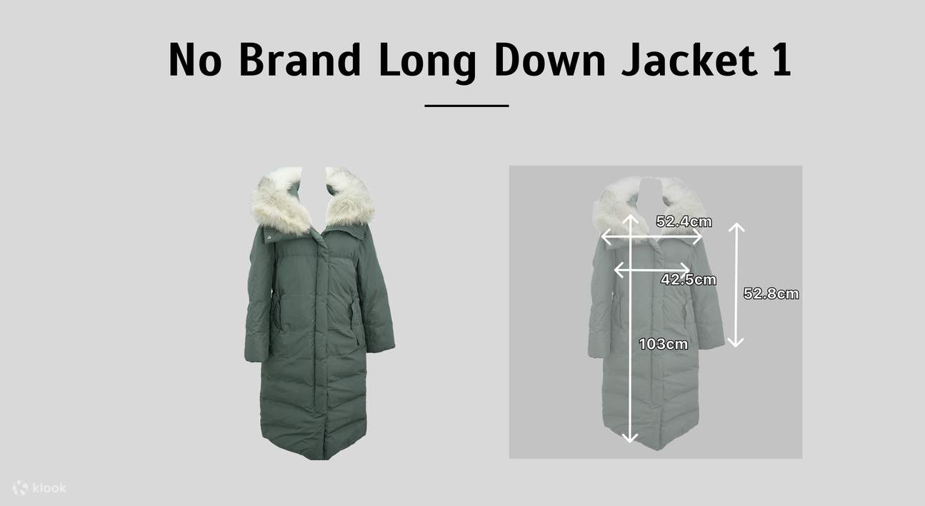 ノーブランドダウンジャケット（ロング）